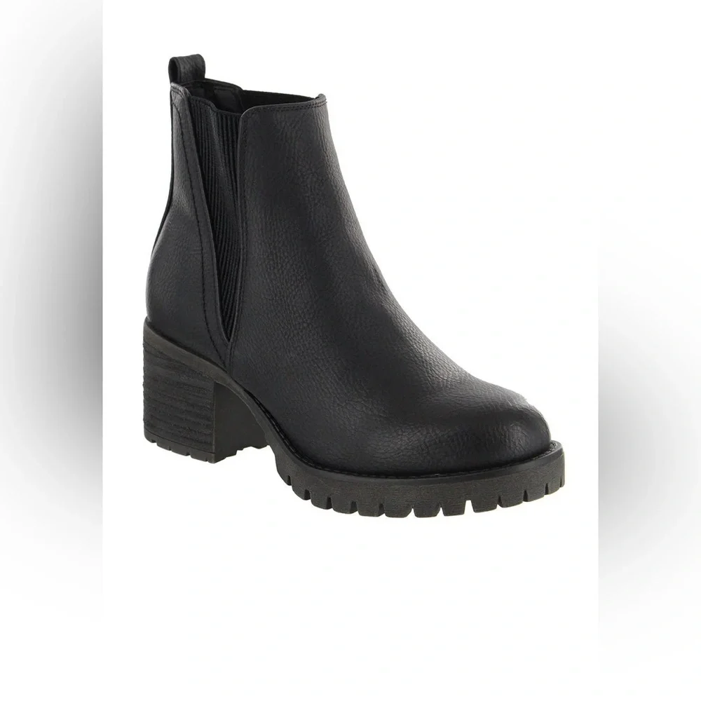MIA Black Chunky Heel Jody Bootie in Black Women’s size 9 - Picture 11 of 14